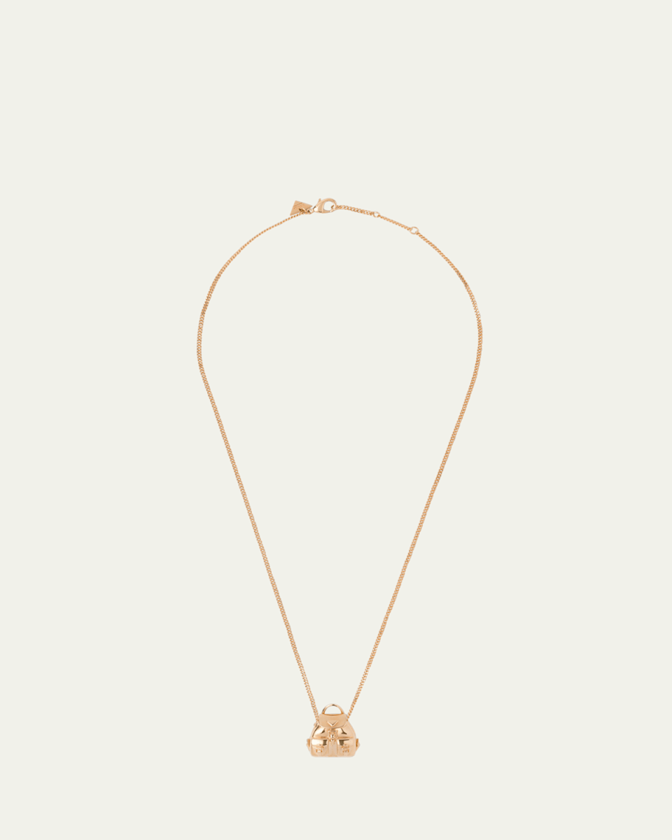 Re-Nylon Backpack Mini Charm Necklace